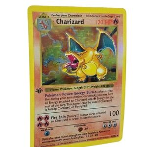 Charizard 4/102 1st edition shadowless Pokemon Card Proxy